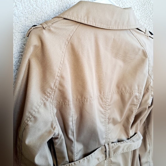 Women's Merona Water Resistant Tan Button Down Coat - Picture 14 of 15